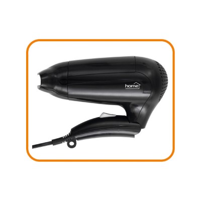 Uscator de par, negru, 1400 W, 2 trepte, maner pliabil - HG HSZ 18